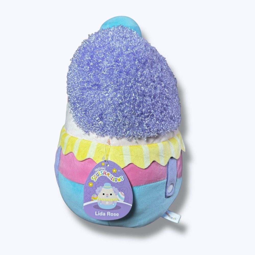 NEW Squishmallows 12" Inch LIDA ROSE the Pastel Easter Spring Clown Halloween - Picture 2 of 5